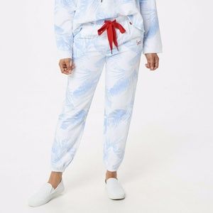 Peace Love World Printed French Terry joggers